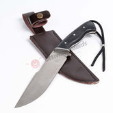 Camping Knife Walnut Handle 11.8 (2)