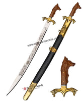 Ertugrul Sword Wolf Head Handle (2)