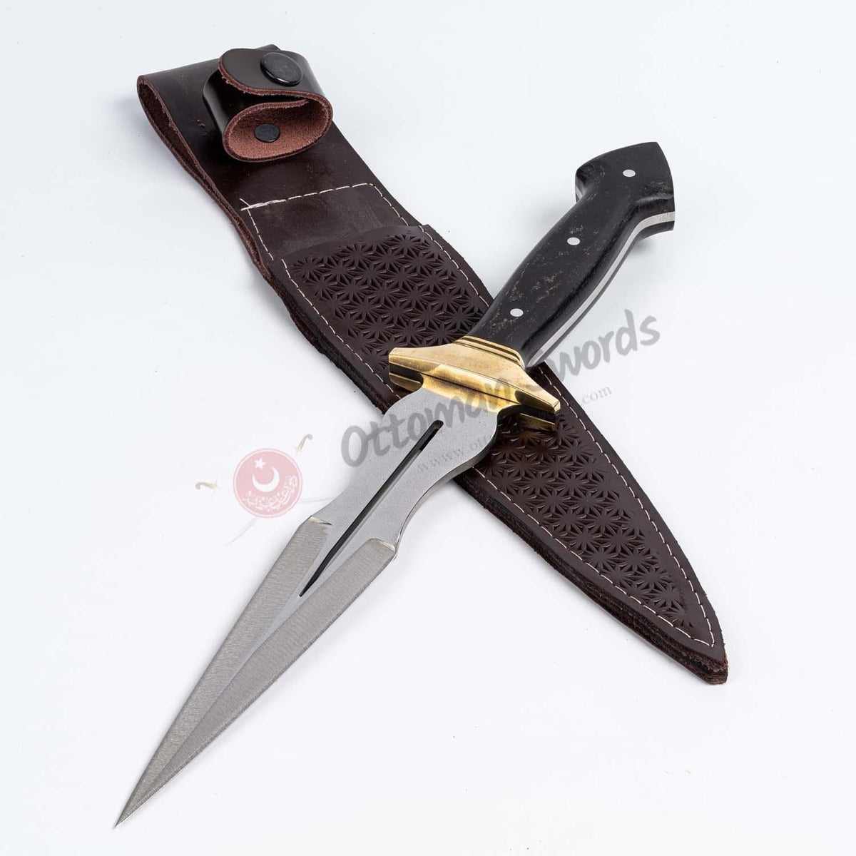Full Tang Circassian Dagger Knife With Sheath (4)