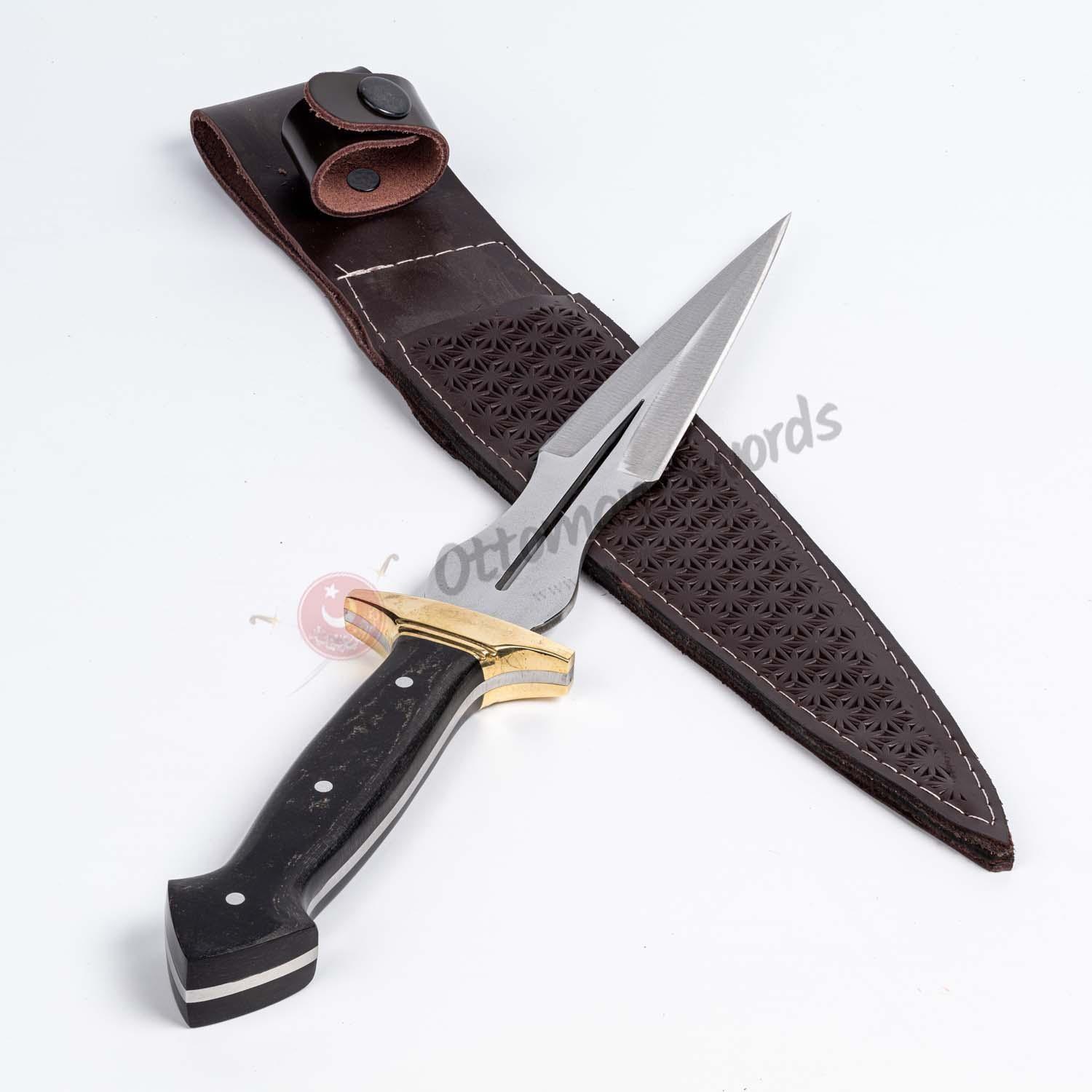 Full Tang Circassian Dagger Knife With Sheath (5)