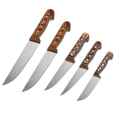 Handmade Kitchen and Butcher Knife Set Compact Handle (4)