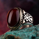 Payitaht Abdülhamid Tahsin Pasha Silver Ring for men (2)