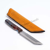 Tanto Blade Knife Epoxy Handle (7)