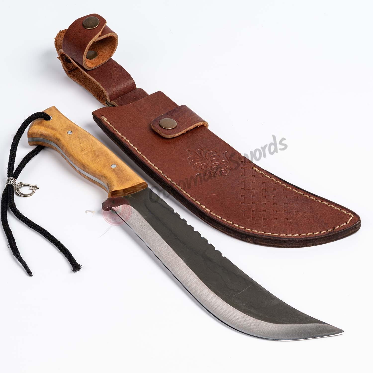 Wooden Handle Machete Knife (1)