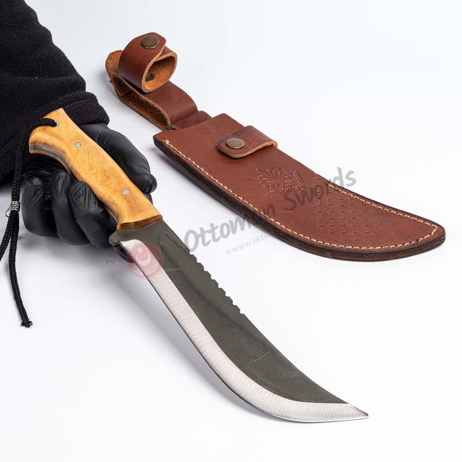 Wooden Handle Machete Knife (4)