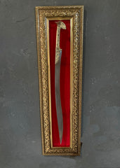 Yatağan Sword Wall Frame Stand - Ottoman Swords