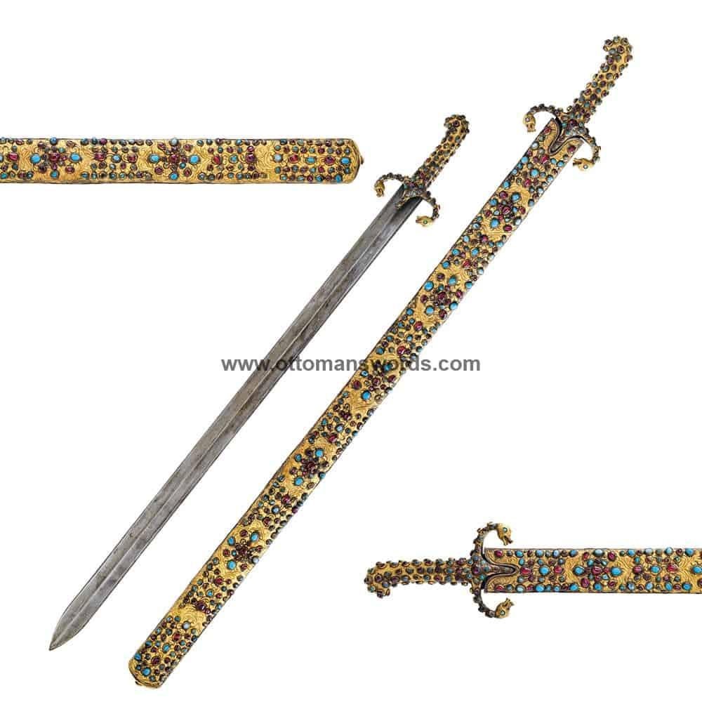 Al-Mathur Sword Topkapi Museum Replica (1)