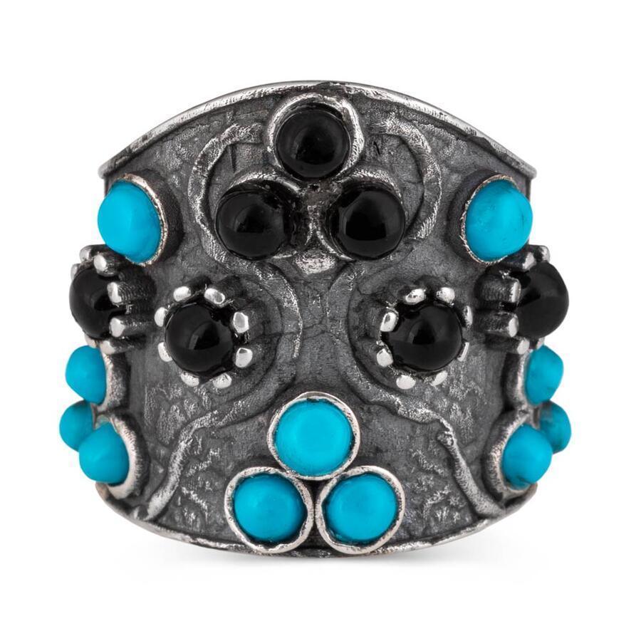 Alparslan The Great Seljuks Silver Zihgir Ring for men (2)