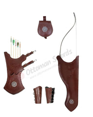 Archer Leather Quiver Set
