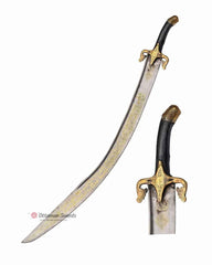 Brass Engrave Kilij Sword (1)