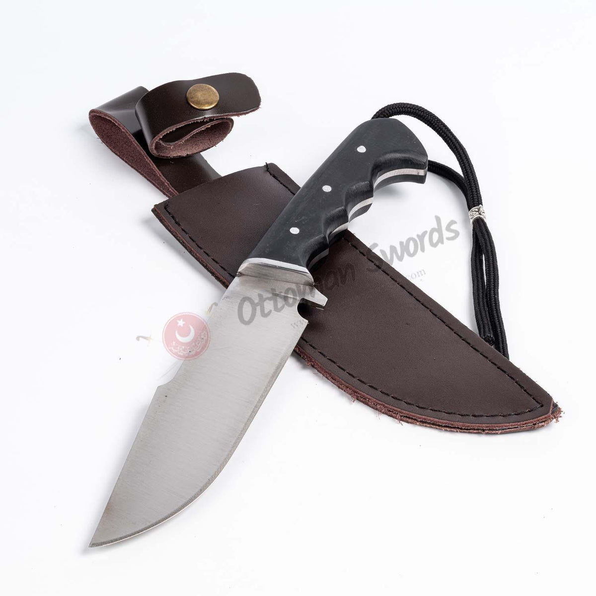 Camping Knife with Walnut Handle 11.8 Inches (1)