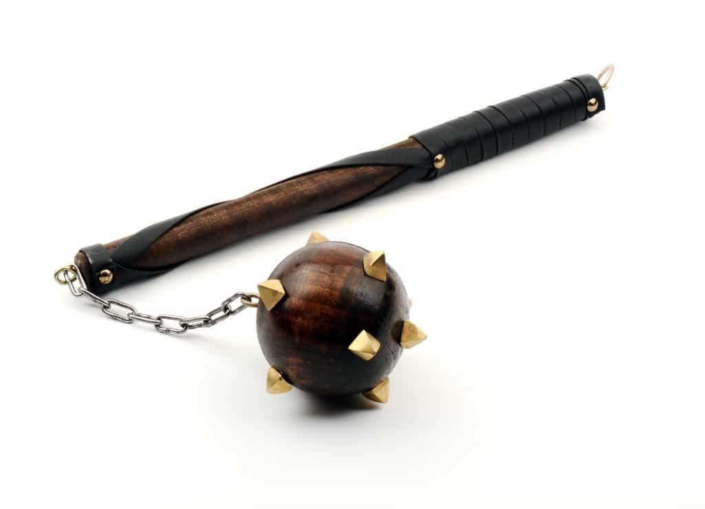 Key Chain Mace Medieval Chain Mace