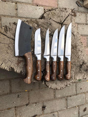 Cheap Handmade Qurban And Butcher Knife Set For Sale (1)
