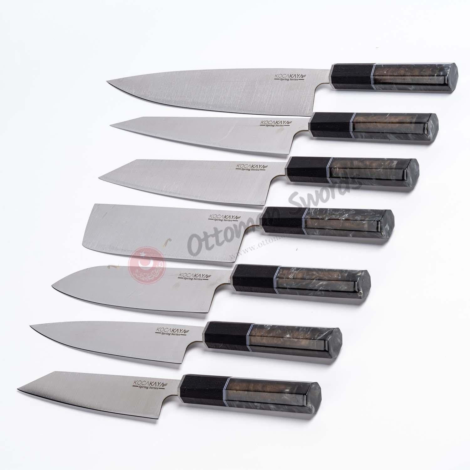 Chef's Knife Set Black (3)