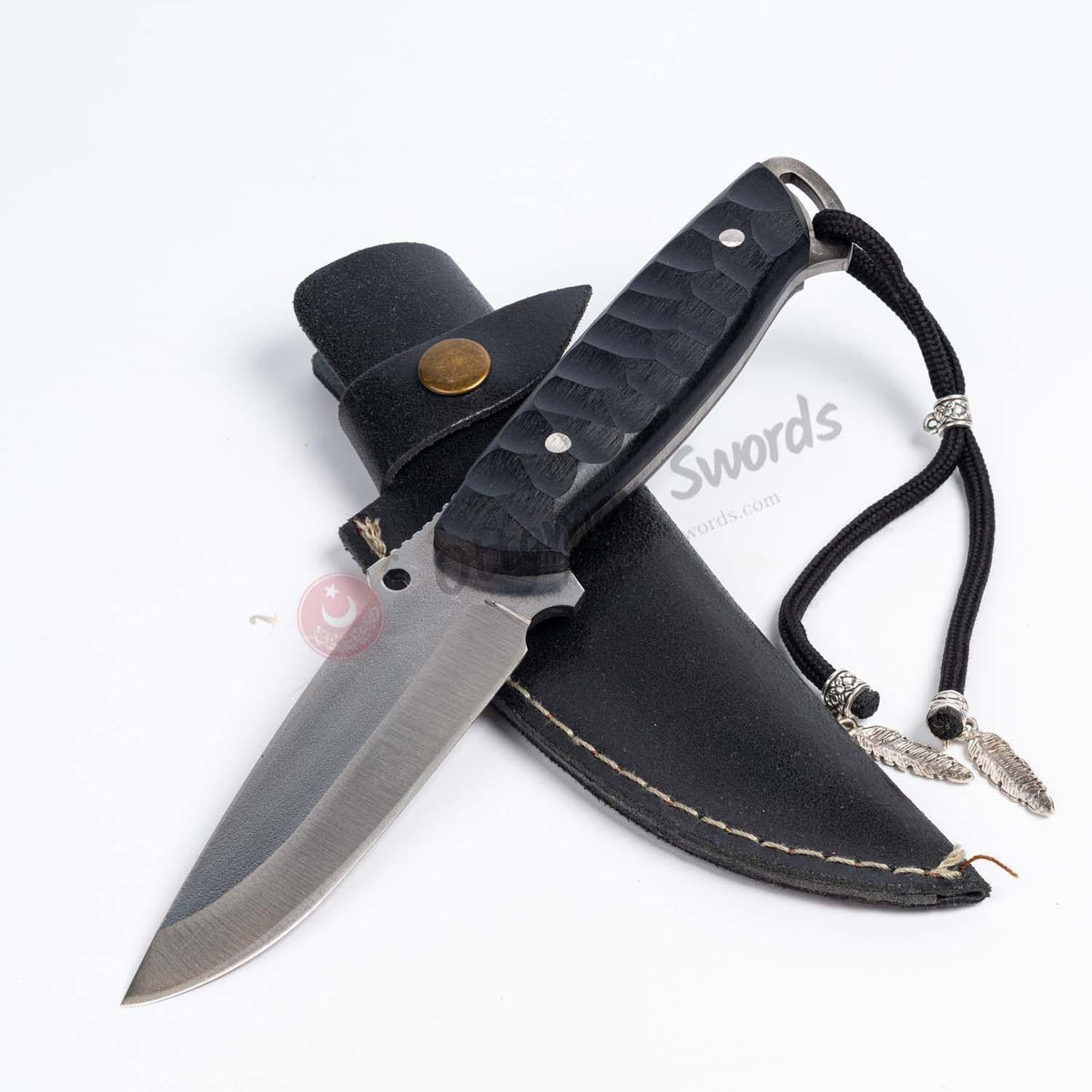 Compact Handle Custom Hunting Knives (2)
