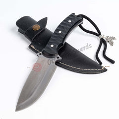 Compact Handle Custom Made Survival Knife (2)