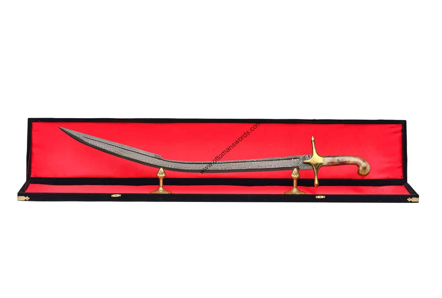 Damascus Steel Sword For Sale (2)