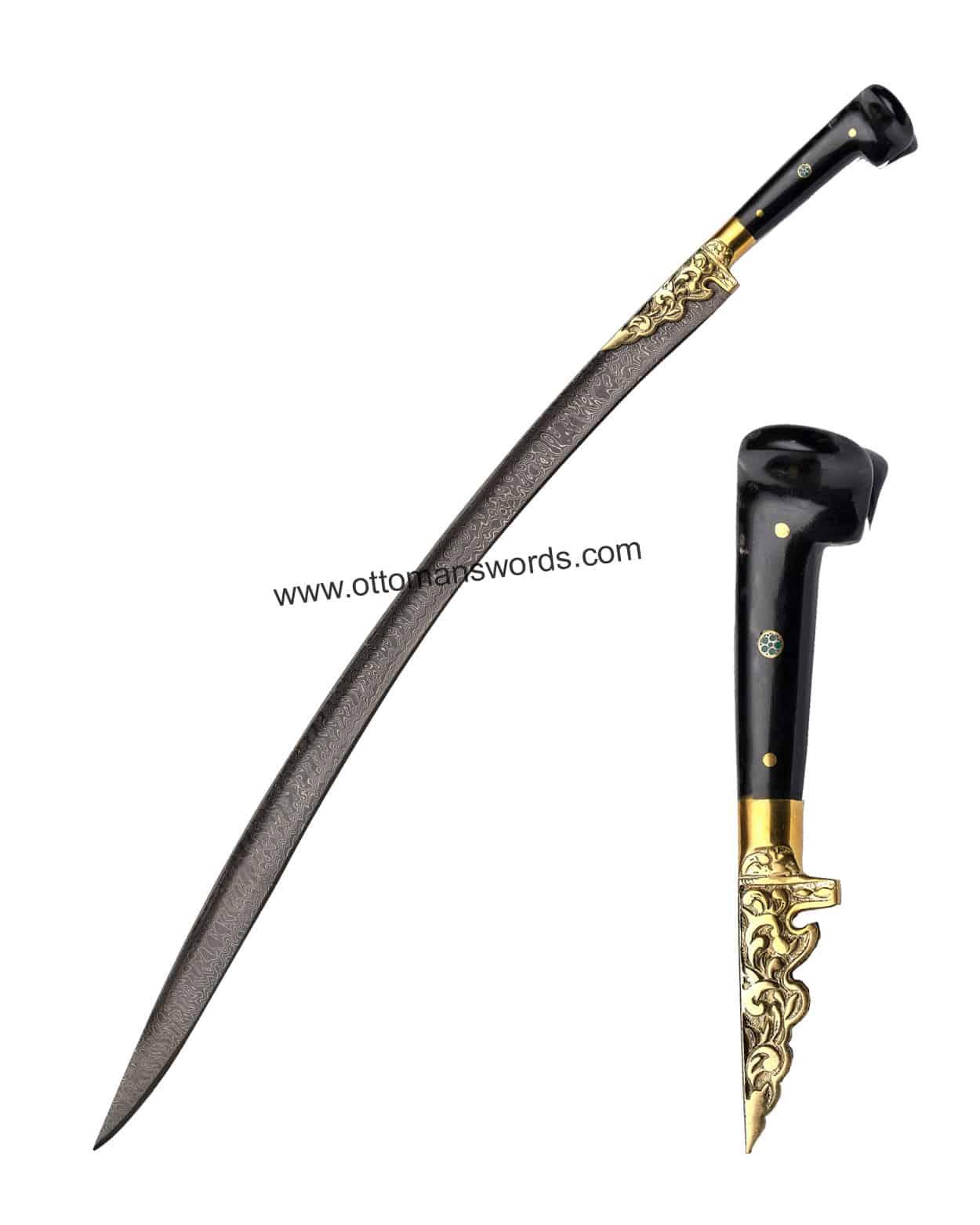 Damascus Yatagan Sword