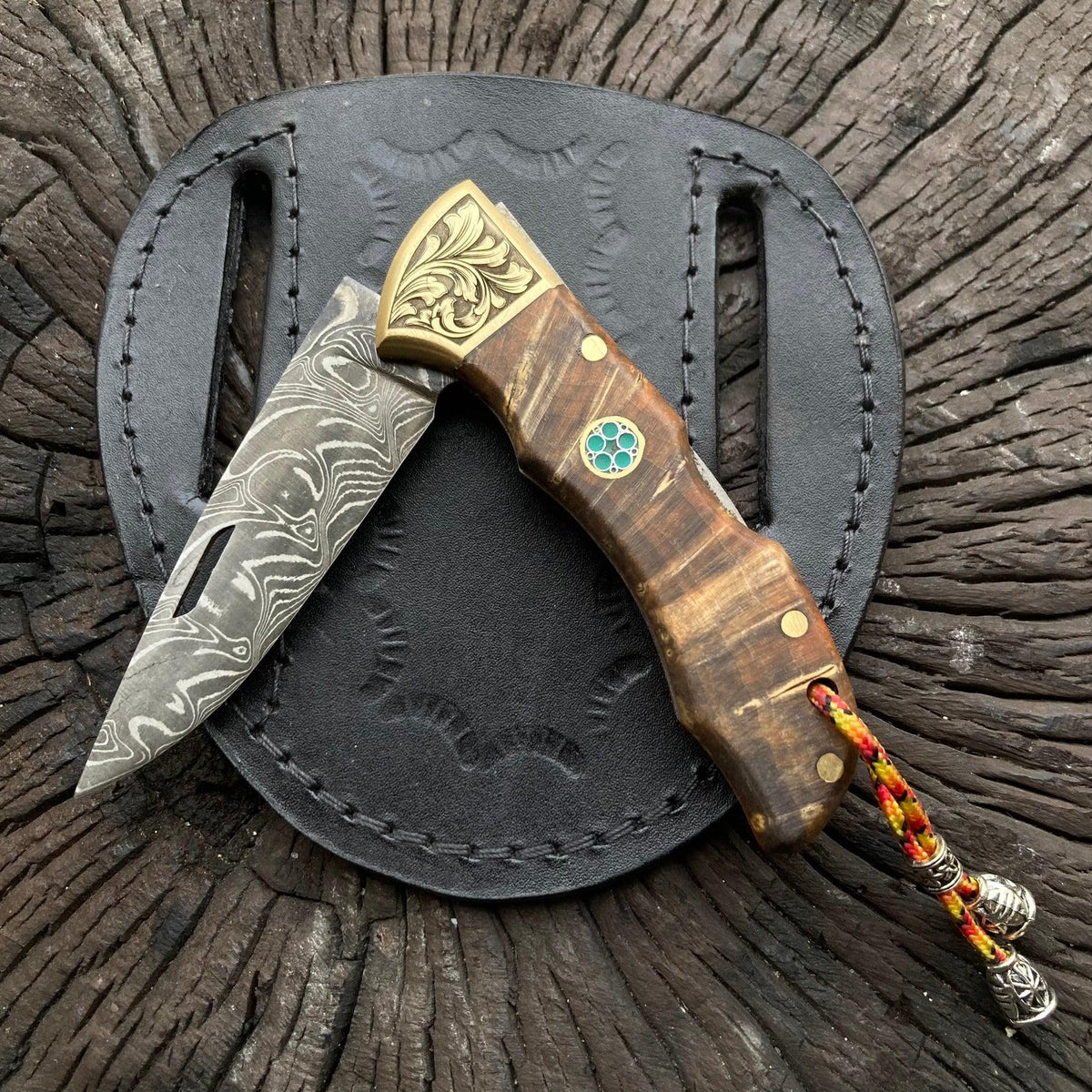 Stabilized Handle Damascus