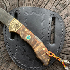 Stabilized Handle Damascus