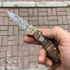 Stabilized Handle Damascus