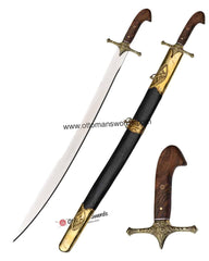 Ertugrul Sword Walnut Handle (1)