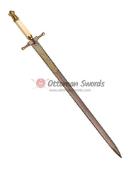 European Type Sword Engraved With Gold (3)