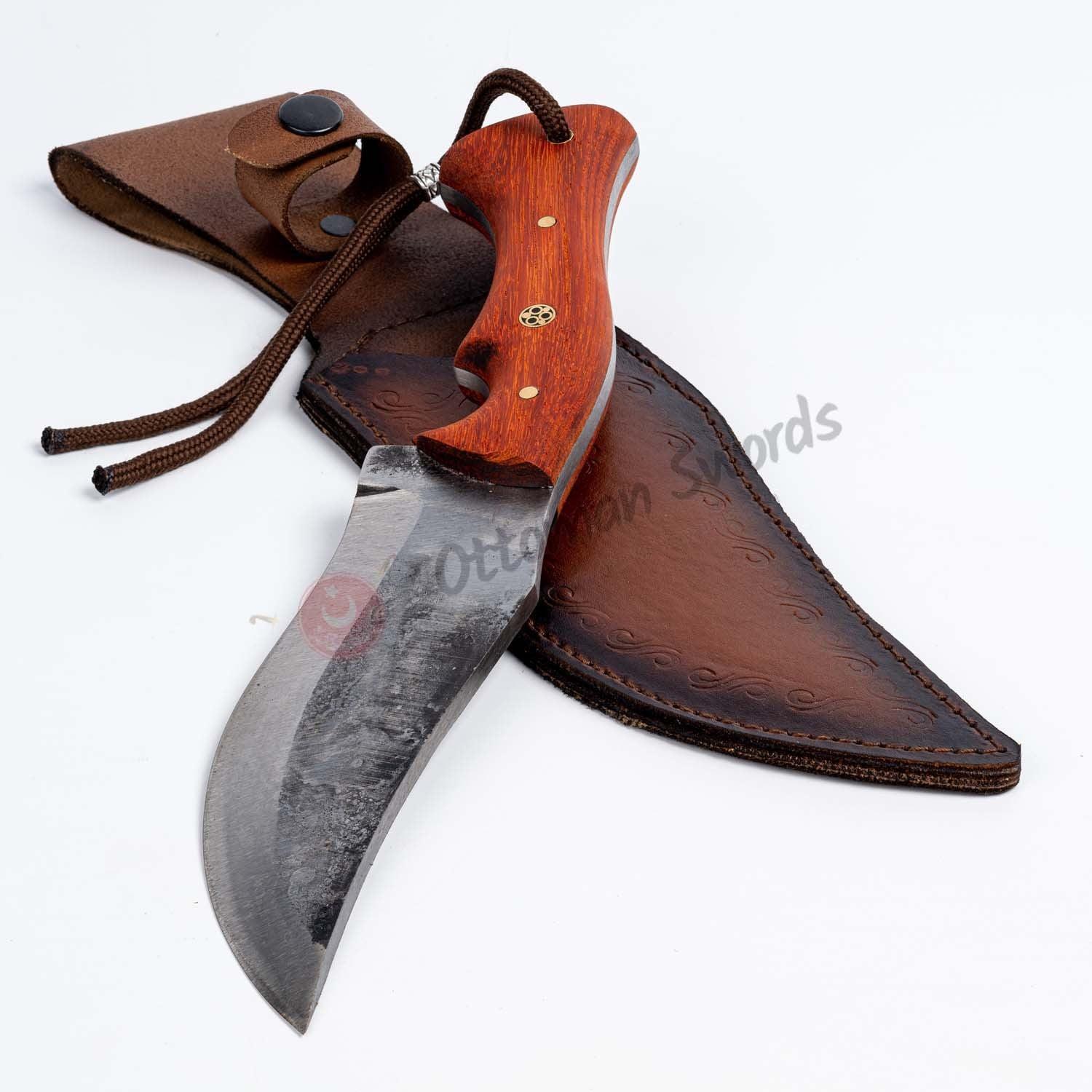 Forged Steel Knife Skinner Hunting Knife (3)