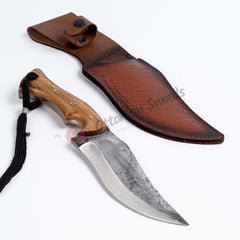 Forged Steel Knife Skinner Hunting Knife (7)
