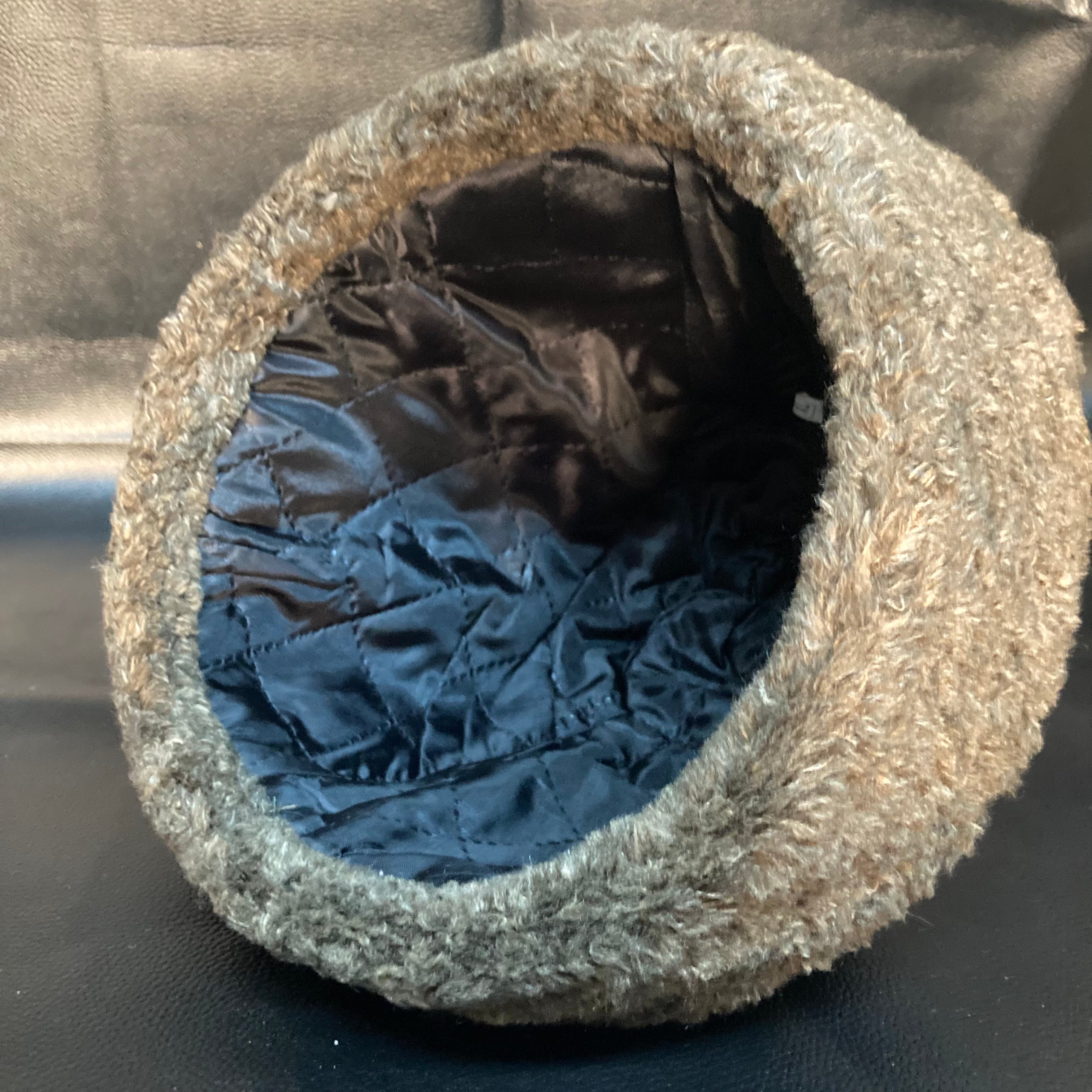 Leather Ottoman Fur Bork Hat