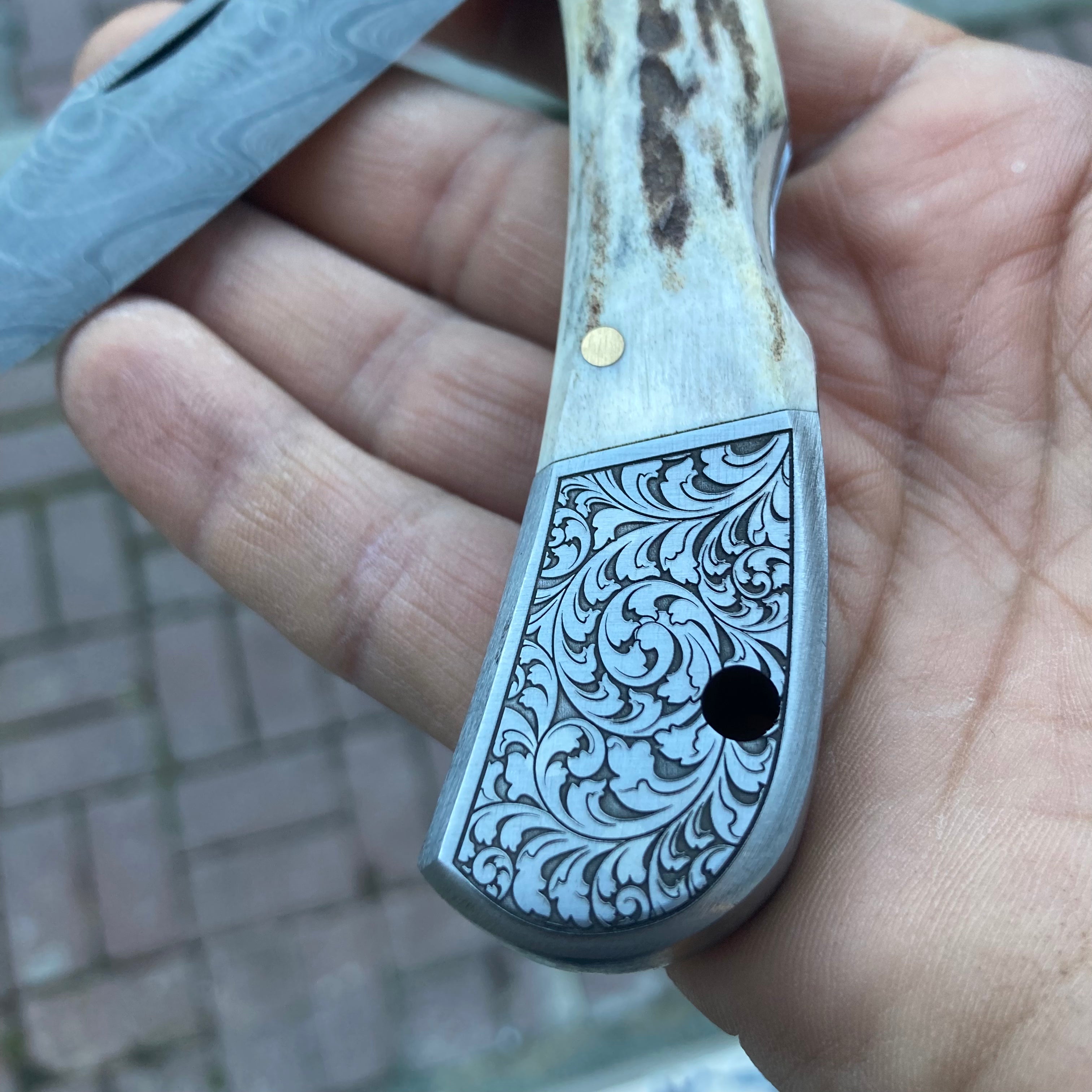 Engraved Knife