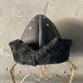 Leather Ottoman Fur Bork Hat