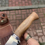 10 Inch Cleaver Blade Hunting Knife With Sheath