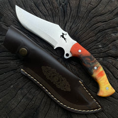 Curved Hunting Knife