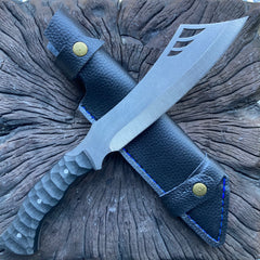 Handmade Hunting Knife Compact Handle