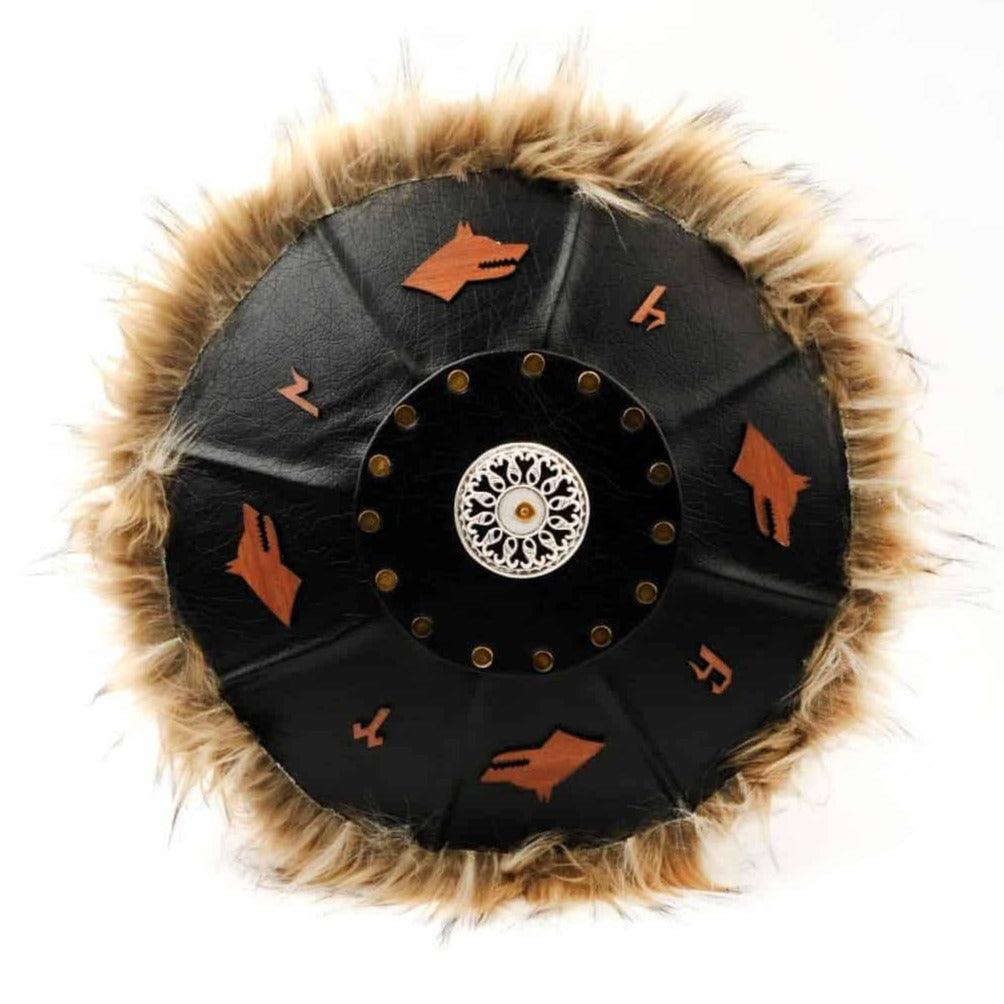 Gokturk Leather Medieval Shield (1)