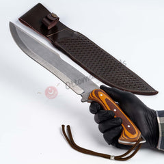 Handmade Carbon Steel Camping Machete (3)