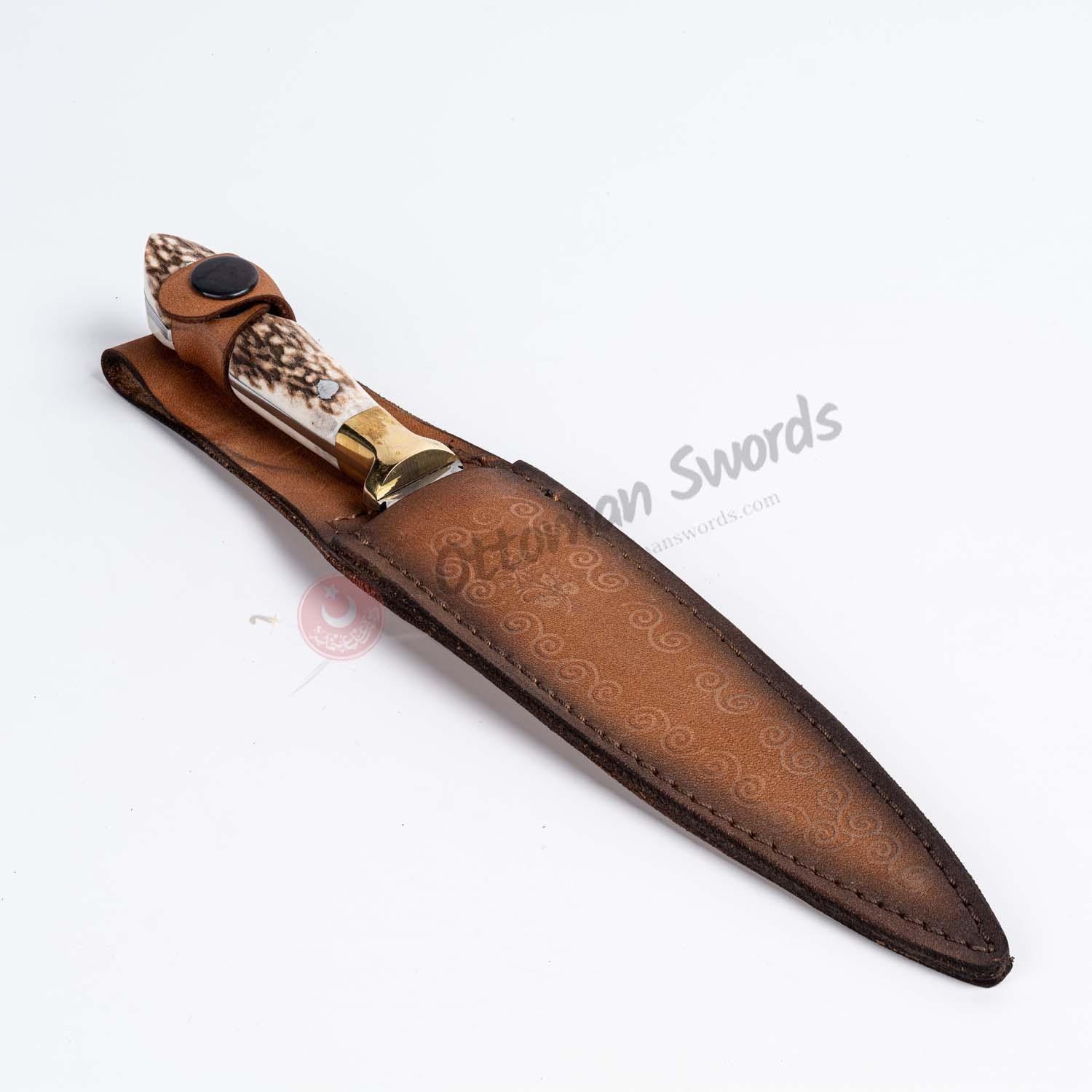Handmade Hunting Knife Double Edged Knife For Sale (1)