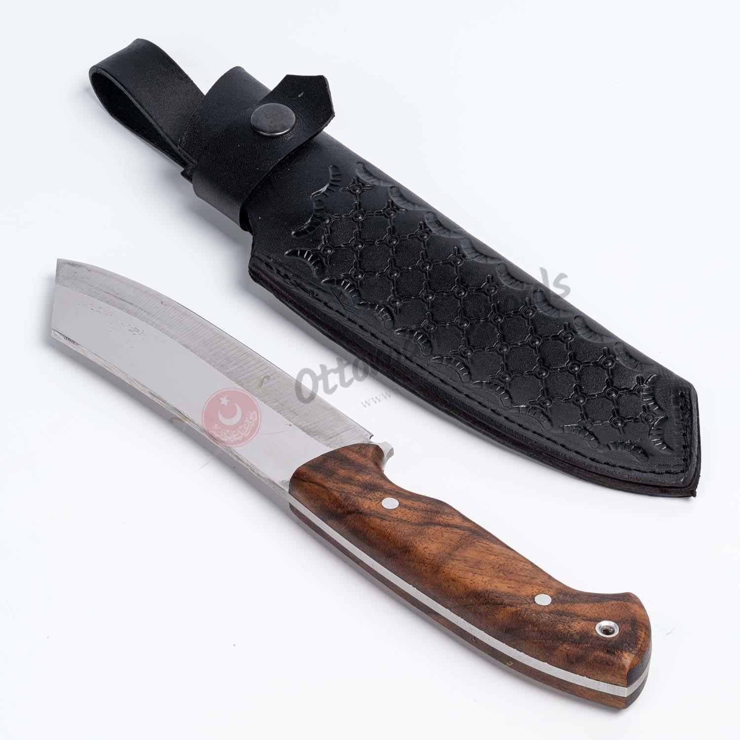 Handmade Tanto Hunting And Camping Knife For Sale (3)