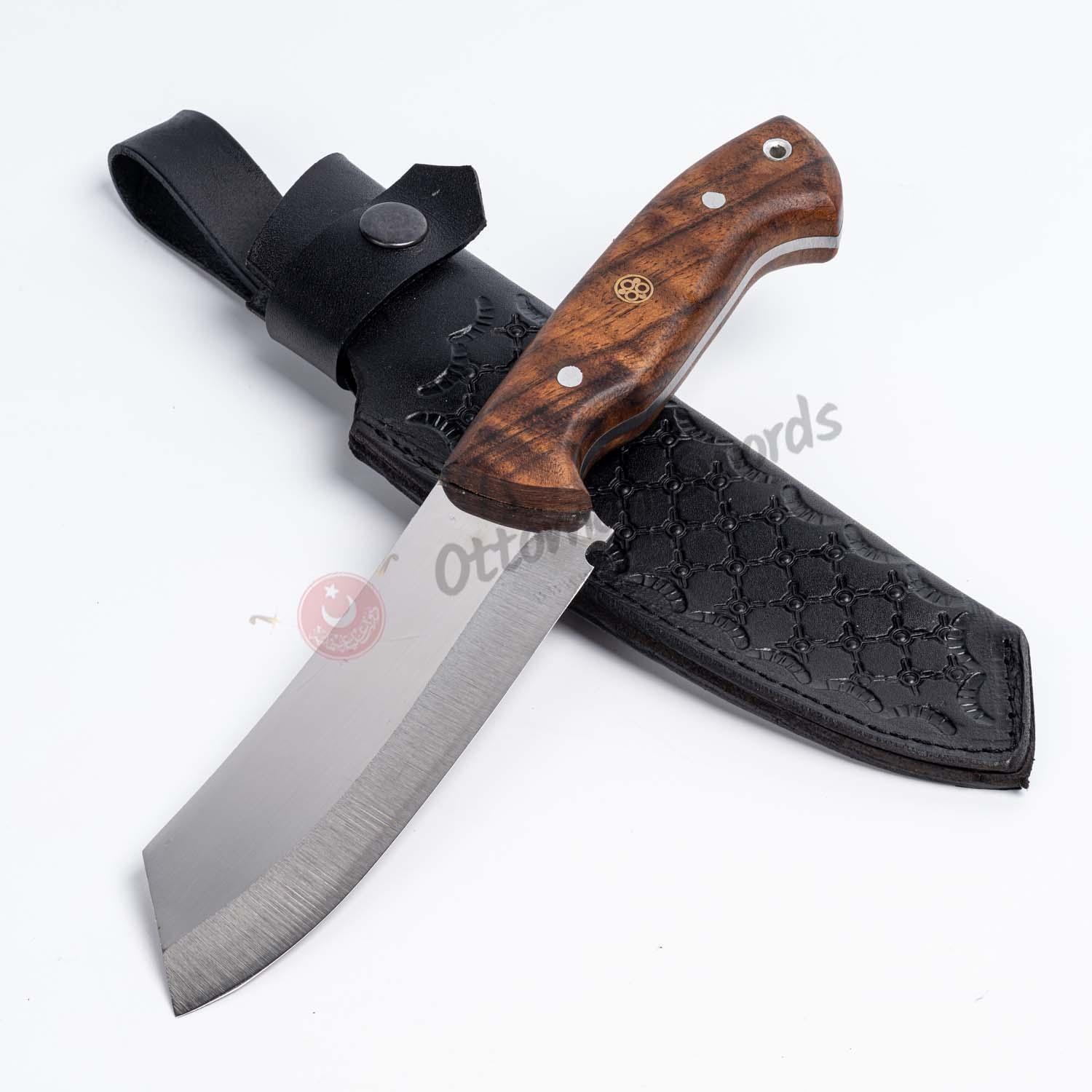 Handmade Tanto Hunting And Camping Knife For Sale (4)