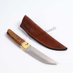 Handmade Tanto Knife Wooden Handle 10 (1)