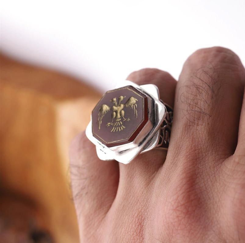 Osman Bey Kurulus Osman Silver Ring for sale (7)