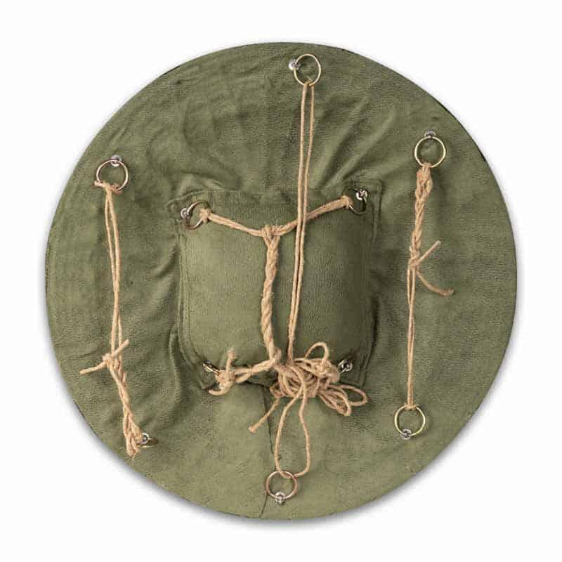 Ottoman Style Replica Shield Green (2)