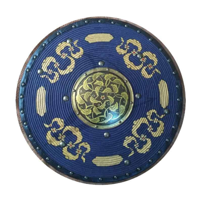 Ottoman-Style-Replica-Shield-Navy-blue