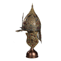 Ottoman Sword-Wielding Ceremonial Helmet (2)