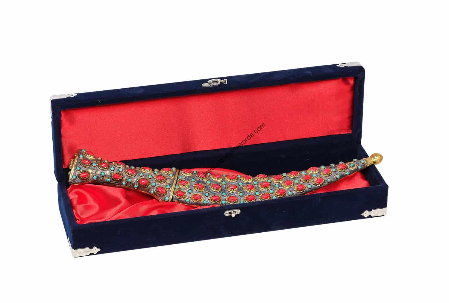 Ottoman Turkish Coral Dagger (3)