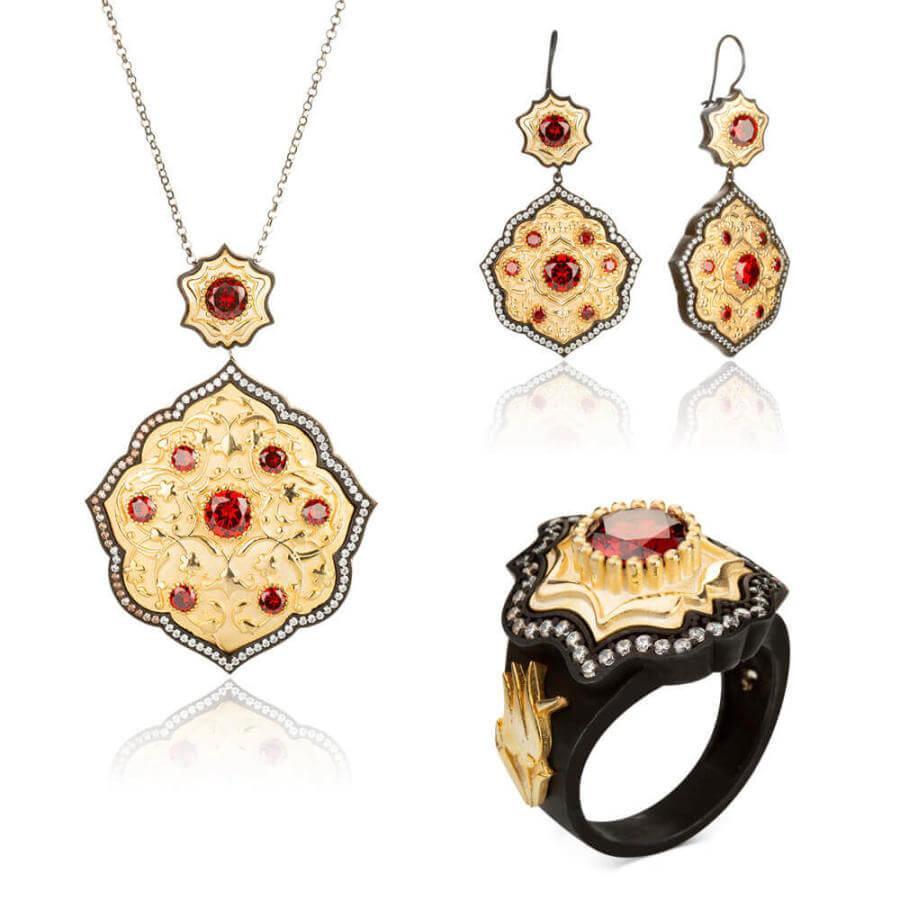 Payitaht Abdülhamid Bidar Sultan Jewelery Set (3)