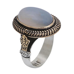 Payitaht Abdülhamid Sultan Ambülhamid Ring with White Stone for men (3)