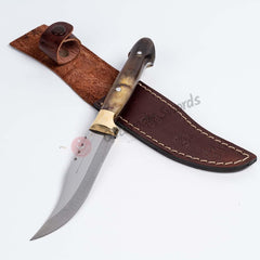 Ram Horn Crust Handle Hunting Wedge (3)