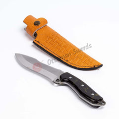 Resin Handle Custom Hunting Knife Dark (3)